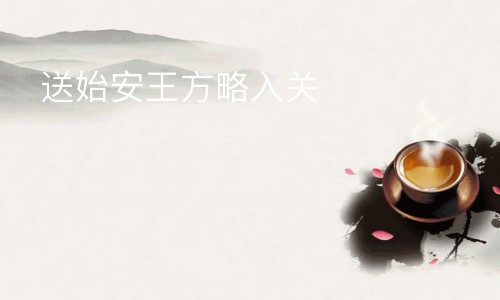 送始安王方略入关