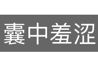 囊中羞涩