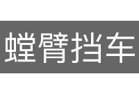 螳臂挡车