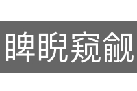 睥睨窥觎