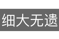 细大无遗