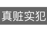 真赃实犯